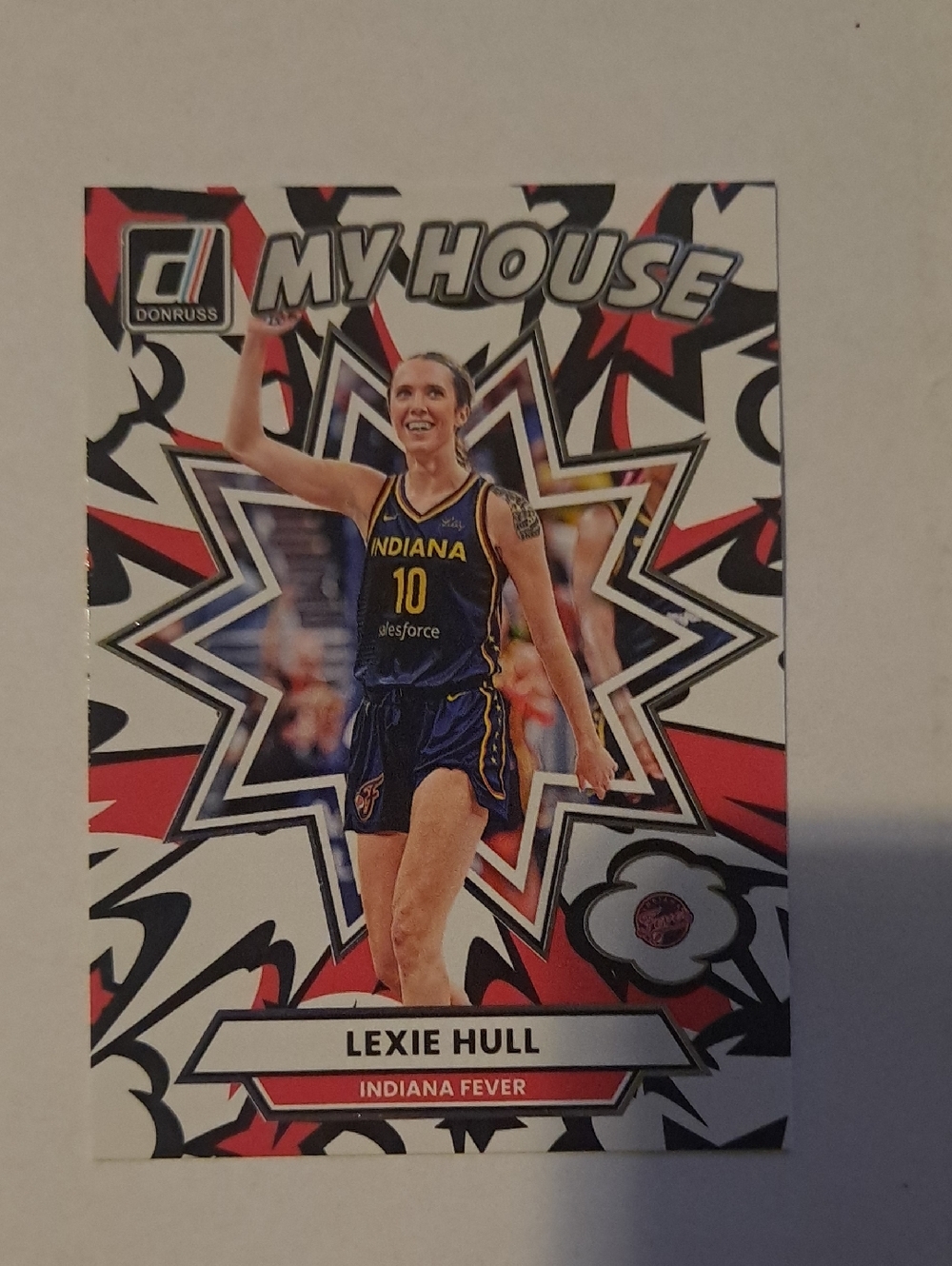 Donruss My House Lexie Hull Indiana Fever Basketball Card